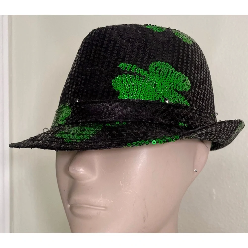 Rubies Costume LED Light Up Sequin St. Patrick’s Day Fedora Hat